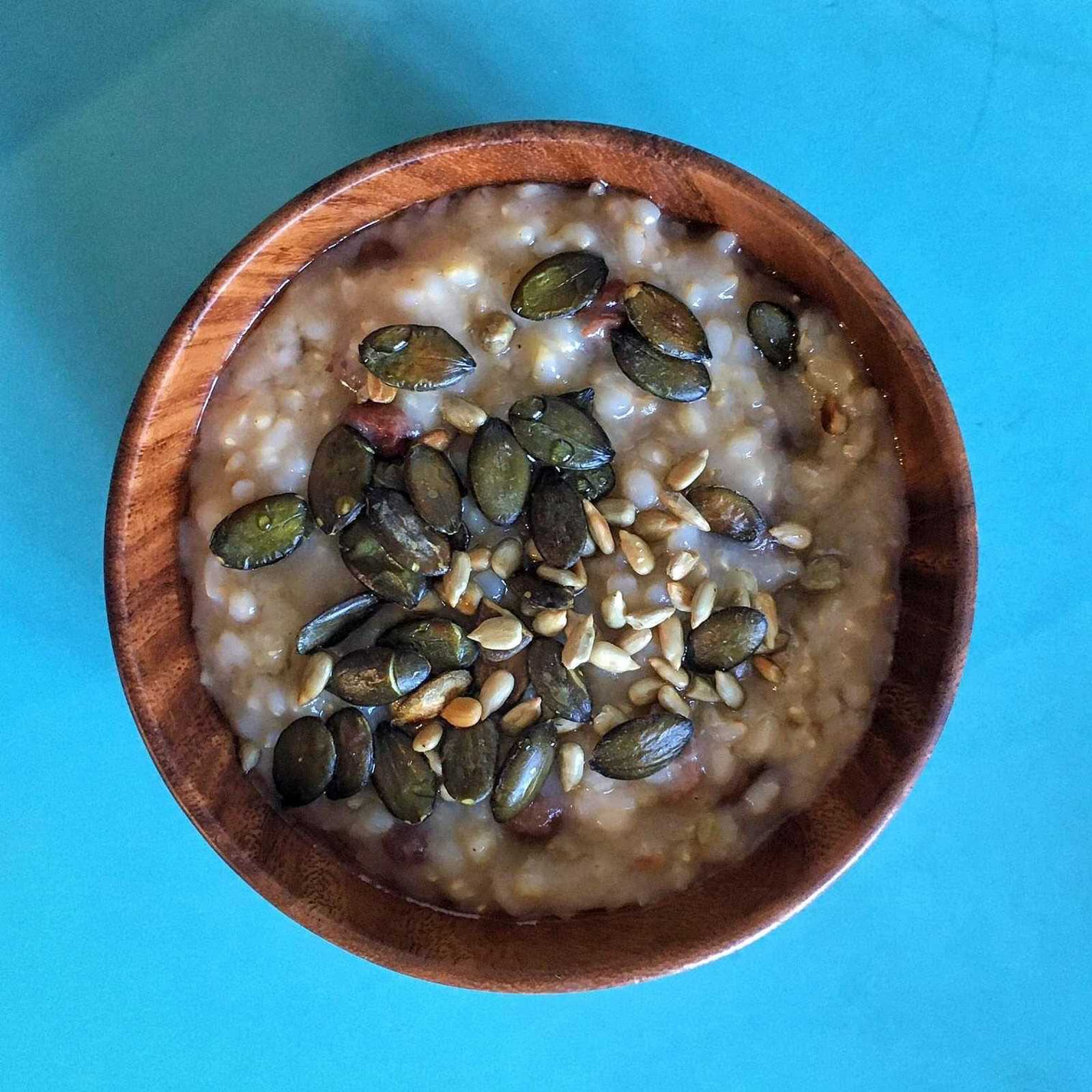 Tao porridge di riso integrale e cocco